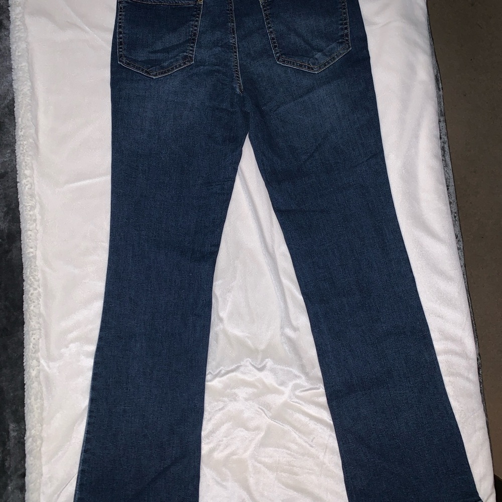 SO Women's Dark Blue Flare Jeans